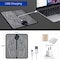 Generic EMS Electric Foot Massager, Massage Mat Pain Relief Foot Pad, Folding Portable Massage Foot Mat USB Rechargeable