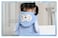 Children's bath towel Blue 70*140cm