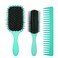 DEO KING 3-Piece Hair Comb Set - Air Cushion Massage Comb, Styling Comb And Wide Tooth Comb