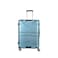 VIPTOUR Set of 4 Light Weight Polyester Jacqard Trolley Luggage With Number Lock 20/24/28/32 Inches, VT-A384