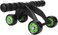 Ab Roller for Abs Workout - 4 Wheel AB Wheel Roller - Workout System - with Knee Protection Pad - Home Gym Workout Exercise Equipment - Abdomen Muscle Training - for Men/Women