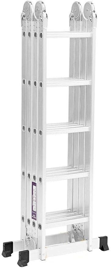 Buy Multipurpose 4x5 Ladder (6m, Silver) Online | Carrefour UAE
