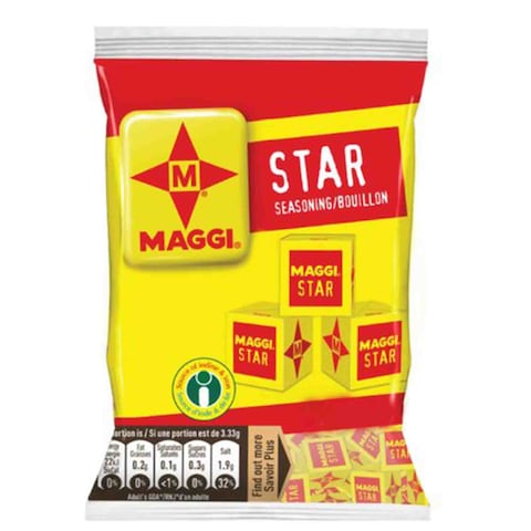 Maggi Star Seasoning Cubes 4g x Pack of 39