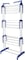 Leostar Three Layer Clothes Rack Hanger With Wheels