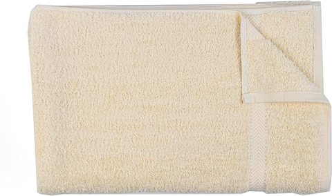 Generic Thomaston Mills Bath Towel 27x55&quot;/70x140cm 680gsm Soft Cotton, Super Absorbent, Perfect For Daily Use, Bath Linen, Ivory