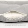 Sleep Night U Shape Full Body Support Pregnancy &amp; Maternity Pillow With Washable Cover, Chocolate Brown