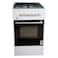 AFRA Free Standing Cooking Range, 50x50, 4 Gas Burners, White Enamel, Compact, Adjustable Legs, Tray And Grid Included, G-Mark, ESMA, RoHS, CB, 2 Years Warranty