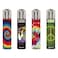 Clipper Printed Lighter CP11 Multicolour