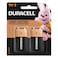 Duracell 9V Alkaline Battery Black 2 Battery