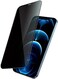 Green Lion 9H Steve Privacy Full Glass Screen Protector Compatible With iPhone 12 Pro Max (6.7") - Black
