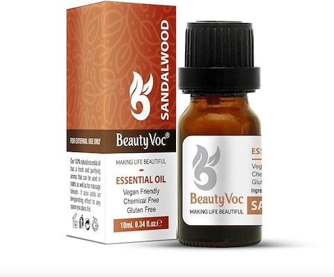 Beauty Voc Sandalwood Oil Organic & Herbal Oils - 10ML