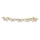 Aiwanto 2Pcs Hair Clip Hair Pin Stylish Golden Silver Hair Clips Side Clips Fashion Hair Accessories(Golden 2pc)