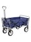 Generic - Foldable Outdoor Garden Cart Blue/Black 90x50x59centimeter