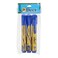 Deer Permanent Marker Refillable Blue 3 Pcs