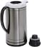 Geepas Gvf5258 Stainless Steel Hot And Cold Glass Inner Pot Vacuum Flask, Silver