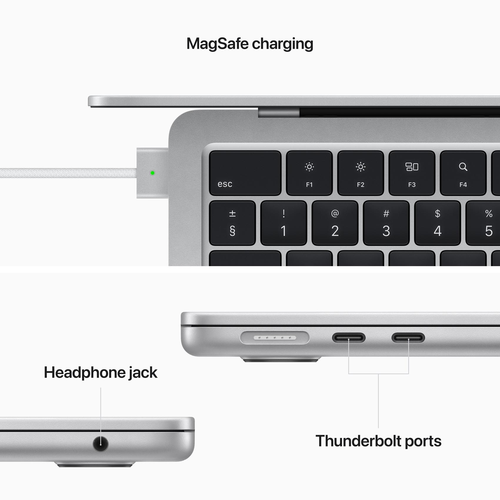 Apple MacBook Air Apple M2 Chip With 8 Core CPU Laptop Silver