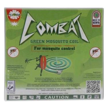 Combat Mosquito Coil Green 125g
