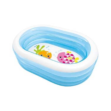 Intex Oval Whale Fun Pool 57482NP Multicolour