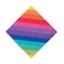 Rainbow Lunch Napkin, 2 Ply Paper (Qty 16)