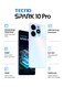 Tecno Spark 10 Pro 6.8 Inch 8GB RAM 256GB 4G Pearl White- International Version