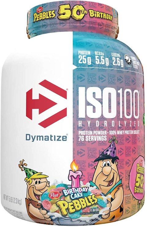 Dymatize Nutrition Iso 100-5 Lbs (Birthday Cake)
