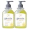 Johnson's  Anti-Bacterial Micellar Lemon Hand Wash Yellow 500ml Pack of 2