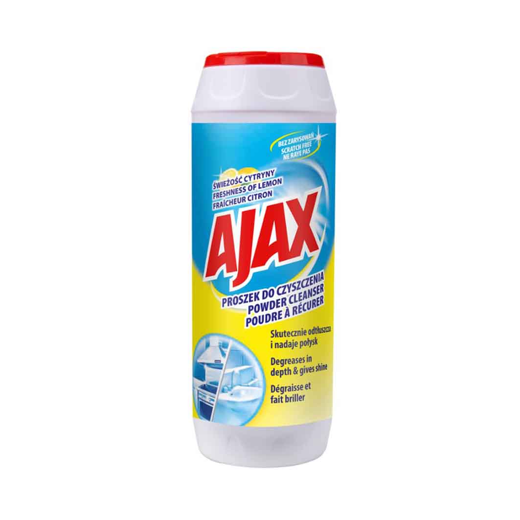 Ajax Green Lemon Detergent Powder 450GR
