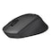 Logitech M330 Silent Plus Wireless Mouse Black
