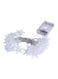 40 LED Snowflake String Light With Battery Operating Multi Color 6meter