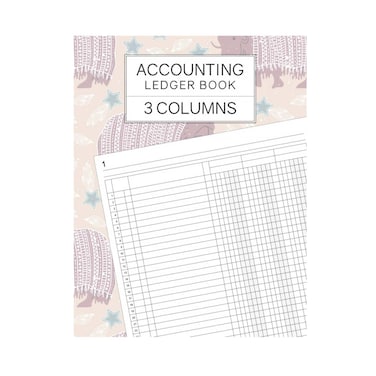 دفتر حسابات - 3 أعمدة - 100 ورقة