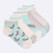 Solo Baby Boy Printed Socks - 0-6 Month - 5 Pairs - Assorted Colors + 5 Pairs Free