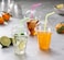 50 - SET - Plastic Clear  Cup With Dome Lid - 12oz (355ml) Take a way - Disposable - Party Cups