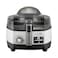 DeLonghi Multi Fry Air Fryer, FH1396/1, White and Grey, 1.7 Kg