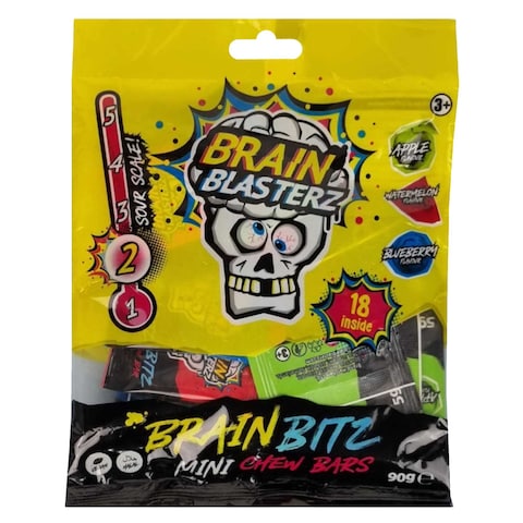 Brain Blasterz Brain Bitz Mini Chew Bars 90g