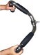 ULTIMAX Barbell Deluxe Revolving Bar, Solid Steel Tricep Press Down Bar with Rubber Handgrips &amp; Revolving Hanger, Multi-Exerciser Cable Attachment Bar