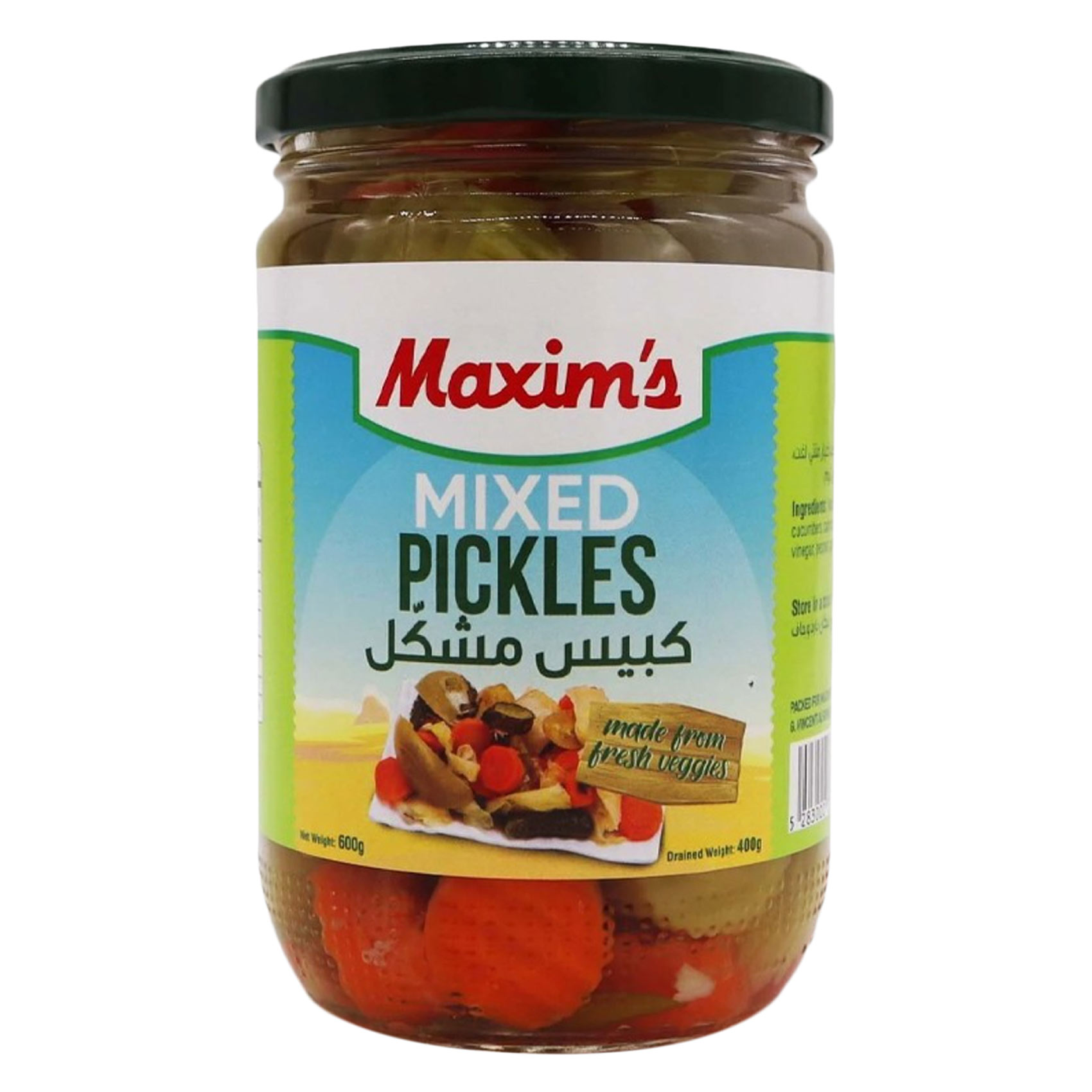 Maxim&#39;s Mixed Pickled 600GR