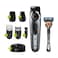 Braun Beard trimmer with Gillette ProGlide Razor - Black/ Grey - BT7340