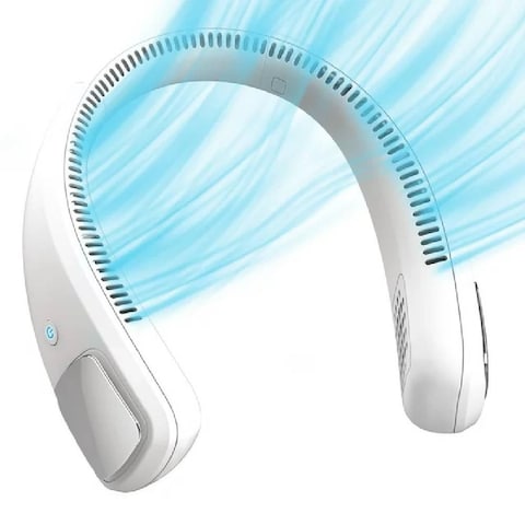 Arctic Air Portable Neck Fan Rechargeable, Strong Fan, Bladeless Neck Fan, Quiet Adjustable Neck Fan Strong Wind Perfect for Personal Fan