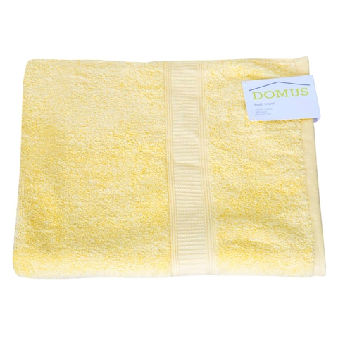 DOMUS BATH TOWEL 70X140CM LEMON