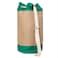 Biggdesign Anemoss Jute Bag For Women, Beach and Pool Jute Drawstring Bucket Bag for Summer, Lightweight and Natural Crossbody Jute Shoulder Bag with Front Pocket, Green Color