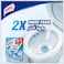 Harpic Active Fresh Toilet Rim Block, Marine Splash Scent, Toilet Freshener, 35g x 2