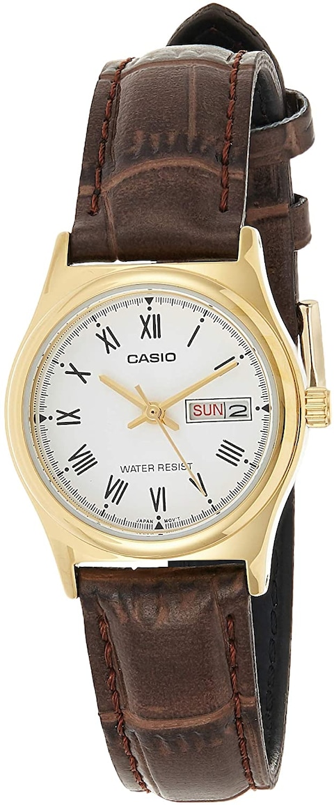 Casio Watch Analogue Display And Strap Ltp-V006Gl-7B