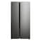 Panasonic Side By Side Refrigerator NR-BS704GKAE 527L Net Capacity Glass Door Dark Grey