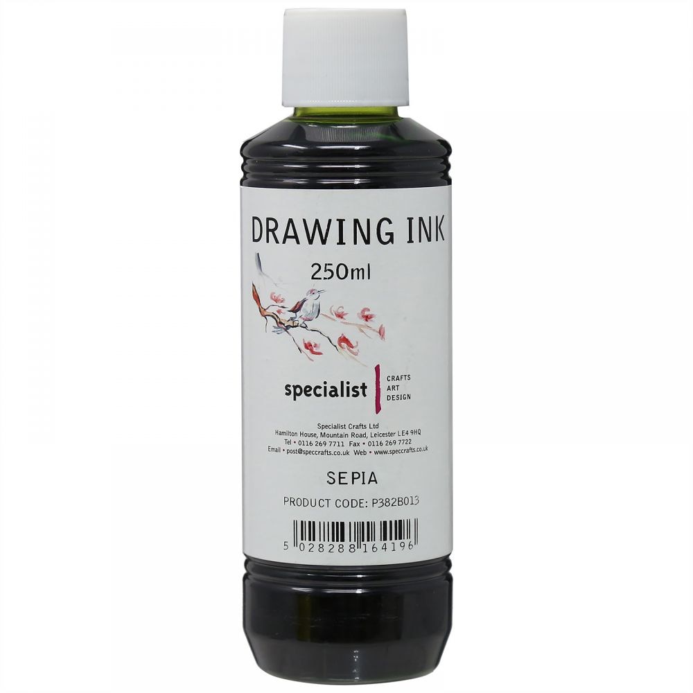 Buy Specialist Crafts Drawing Inks 250ml Sepia Online | Carrefour UAE