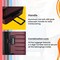 STARGOLD 4 Pack Of Hardside Spinner Number Locked Luggage Trolley