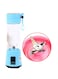 Generic - Mini Portable High-power USB Charging Juice Cup Blender PO12376 Blue