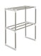 Generic Adjustable Microwave Kitchen Shelf Rack Silver 50.8centimeter