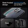 Spigen Ultra Hybrid designed for iPhone 15 Pro Max case cover (2023) - Frost Black