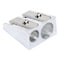 Deli Metal Pencil Sharpener 2-hole