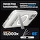 Spigen Ultra Hybrid S MagFit for iPhone 15 PRO case cover with Kickstand MagSafe compatible - Crystal Clear